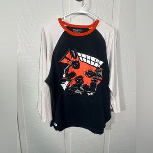 TRUKFIT MOB Kids 3/4 Sleeve Raglan Sweatshirt Size XL EUC